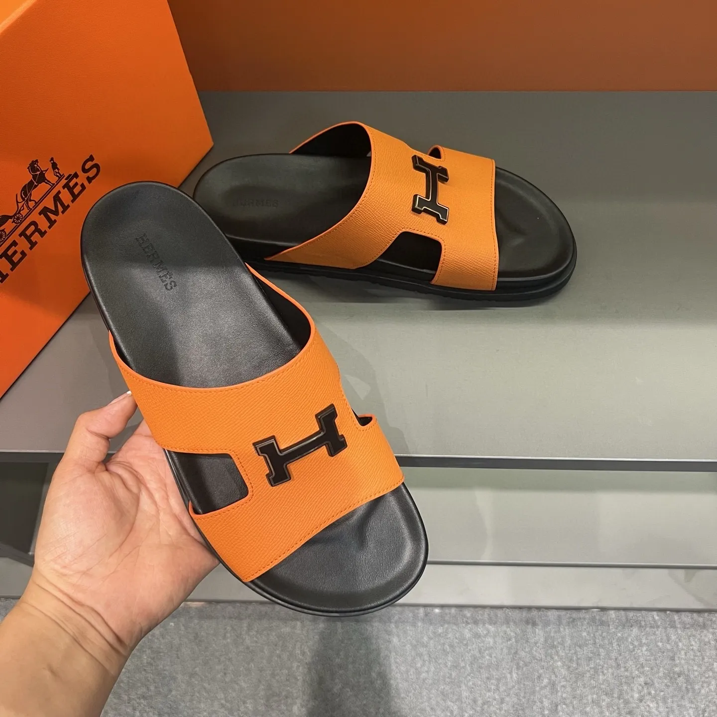 Men's shoes 💰300, size 38-45, the new 2014 summer Hermes shoes are the same as the original ones, handmade by masters! ❥High-end customization, exclusive products, the highest version in the industry⚠❥Using: Hermers upper: (pursuing top walking comfort) ✨Top quality on sale━━━━Hermes━━━━━